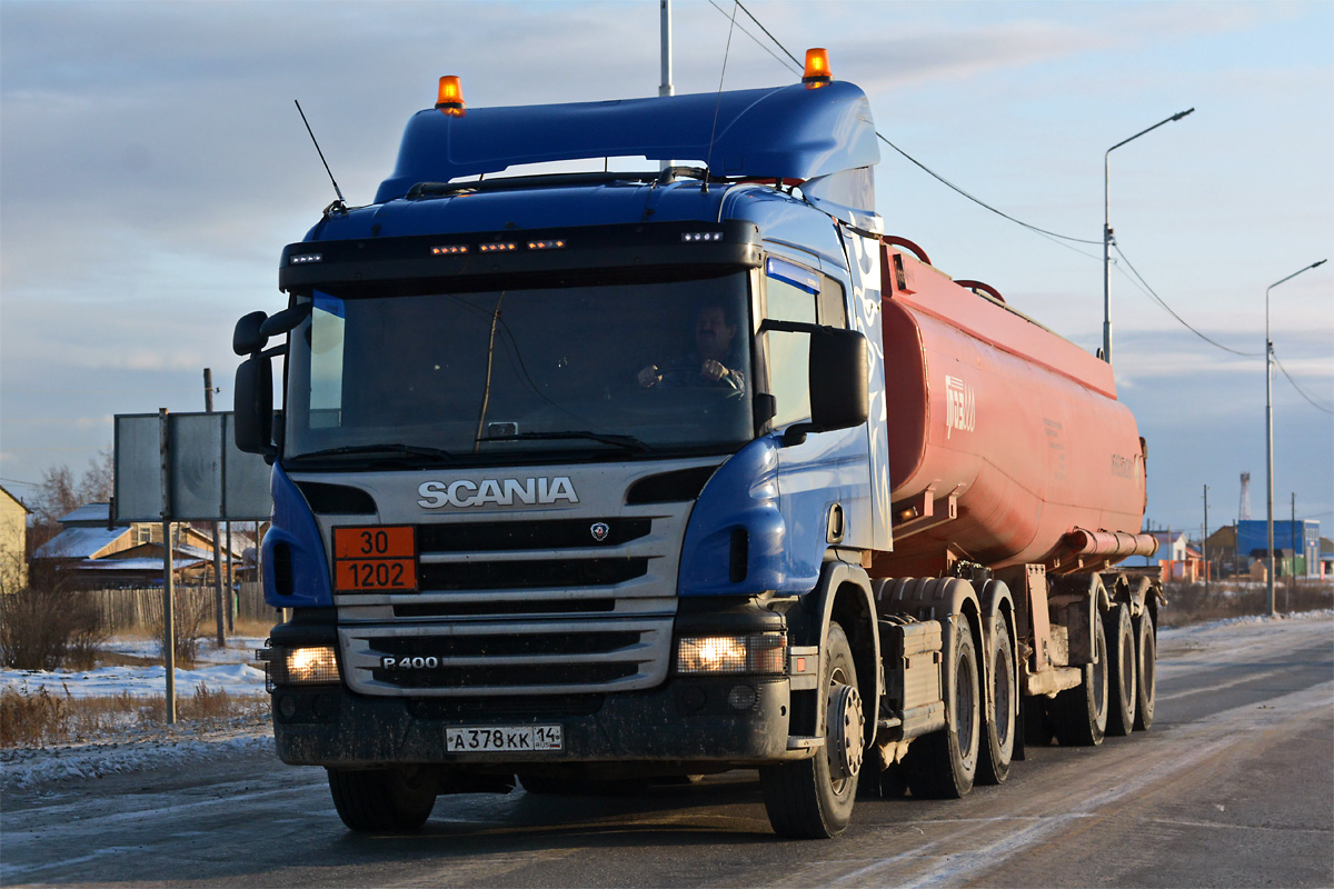 Саха (Якутия), № А 378 КК 14 — Scania ('2011) P400