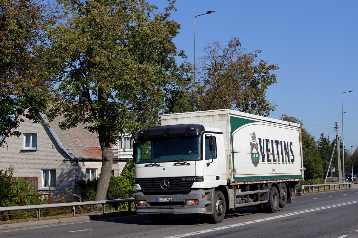 Литва, № CZT 740 — Mercedes-Benz Actros ('1997) 2535