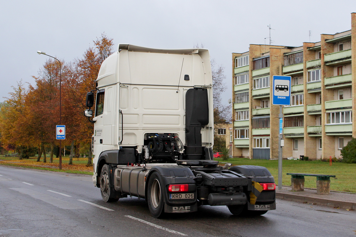 Литва, № KRD 026 — DAF XF Euro6 FT