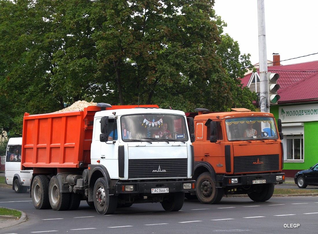 Минская область, № АС 0444-5 — МАЗ-5516 (общая модель)