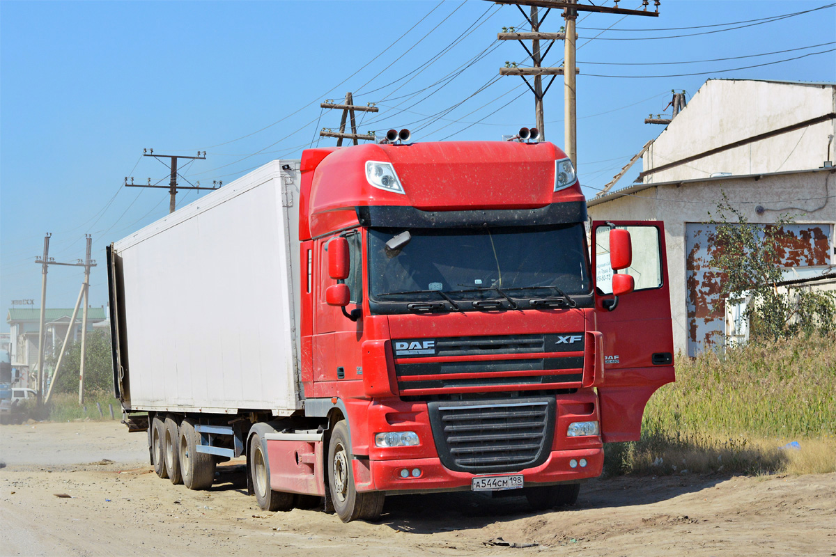 Санкт-Петербург, № А 544 СМ 198 — DAF XF105 FT