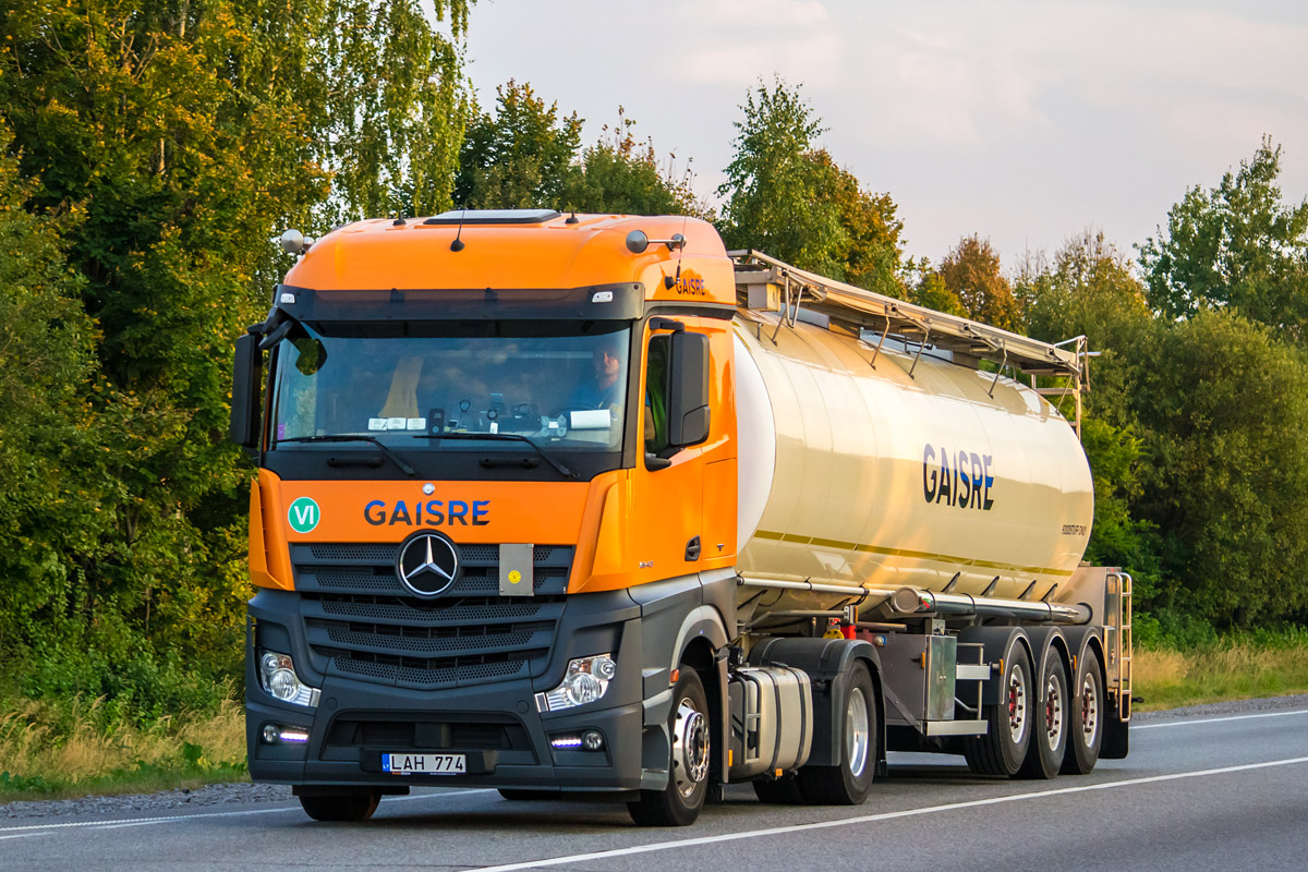 Литва, № LAH 774 — Mercedes-Benz Actros ('2011) 1843