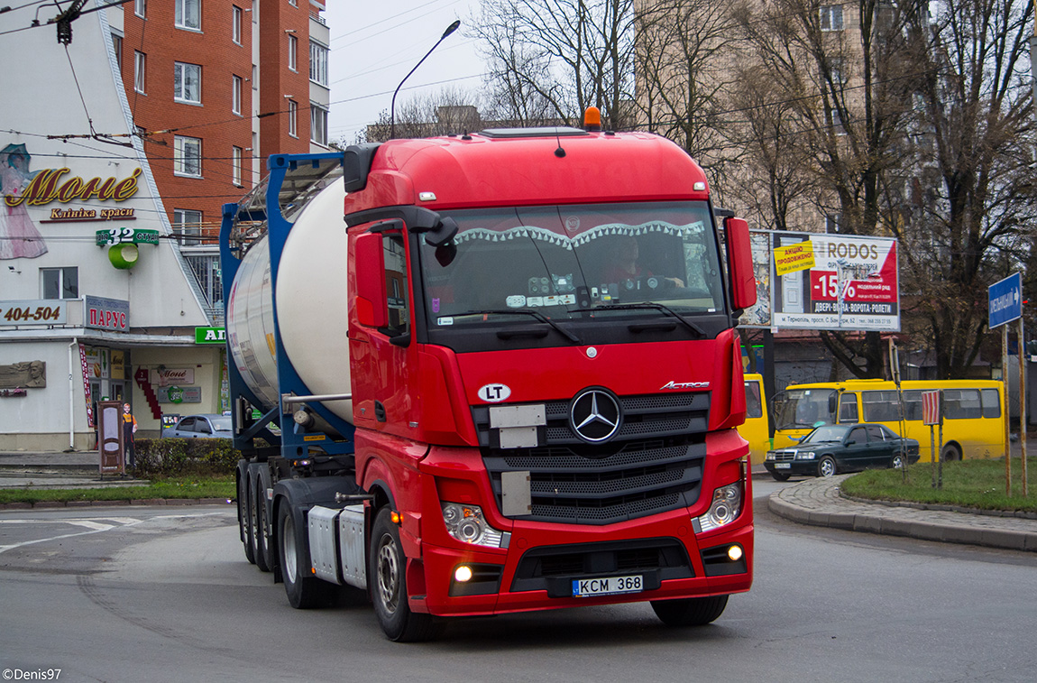 Литва, № KCM 368 — Mercedes-Benz Actros ('2011) 1851