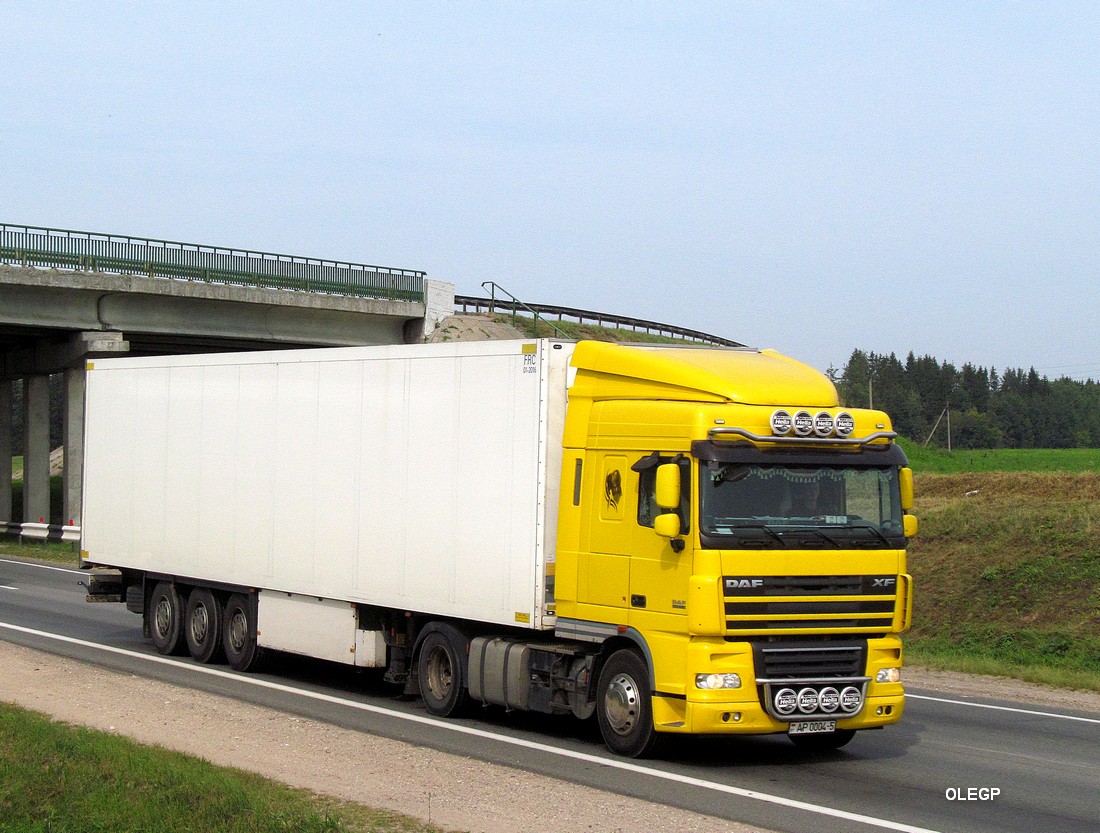 Минская область, № АР 0004-5 — DAF XF105 FT