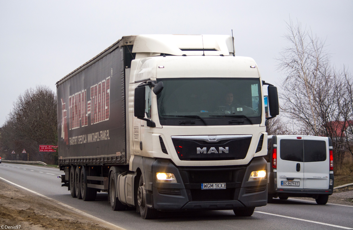 Польша, № WGM 1KX3 — MAN TGX ('2012) 18.440