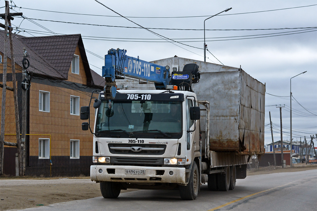 Саха (Якутия), № В 494 УО 28 — Daewoo Novus