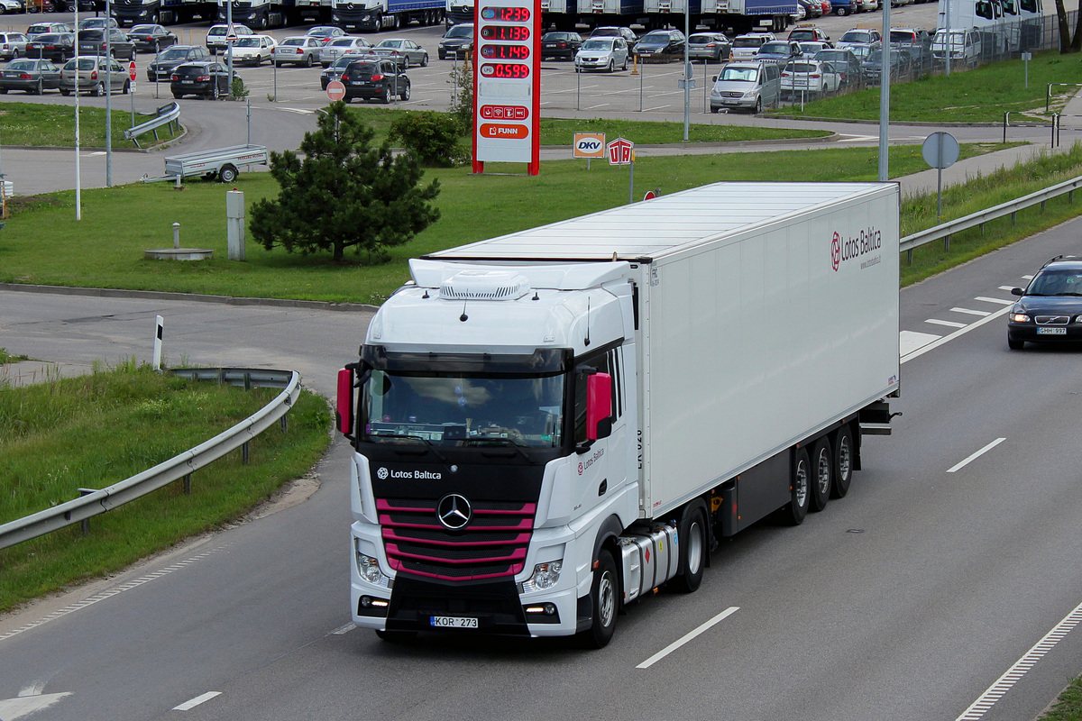 Литва, № KOR 273 — Mercedes-Benz Actros ('2011)