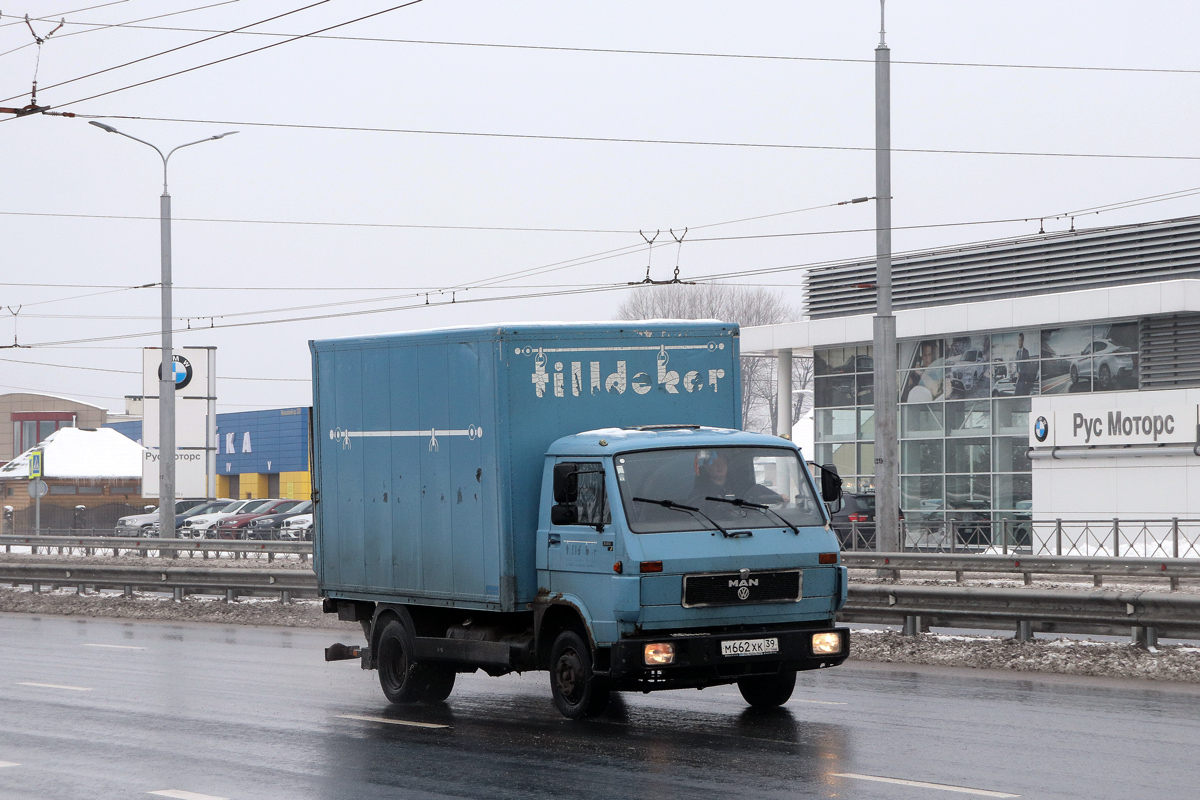 Калининградская область, № М 662 ХК 39 — MAN Volkswagen G90