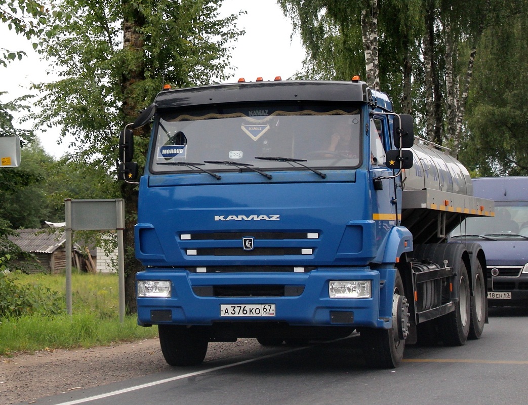 Смоленская область, № А 376 КО 67 — КамАЗ-65115-50