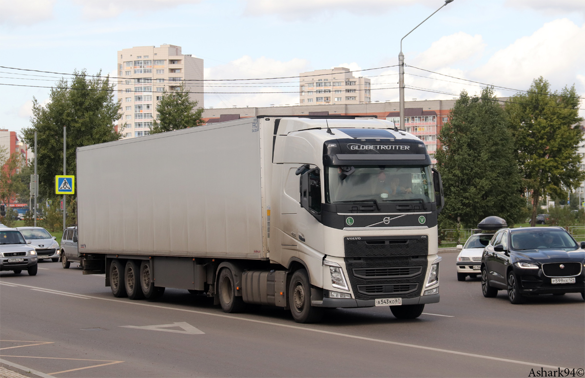 Смоленская область, № А 543 КО 67 — Volvo ('2012) FH.460 [X9P]