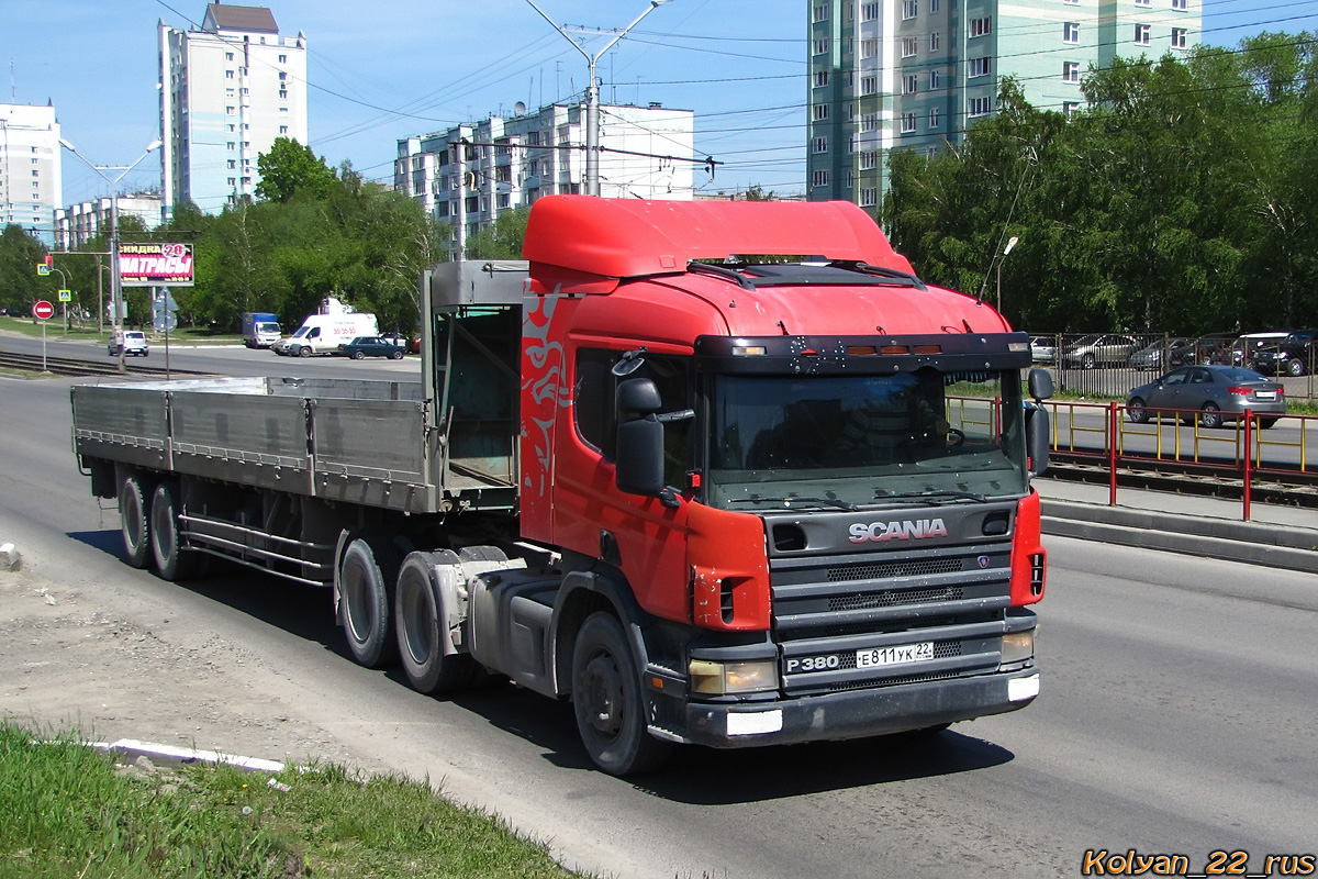 Алтайский край, № Е 811 УК 22 — Scania ('1996) P380