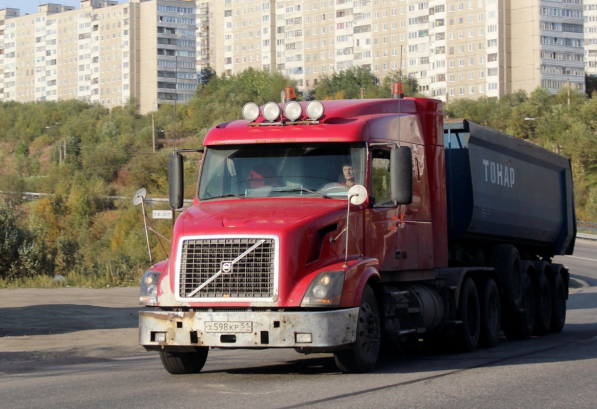 Мурманская область, № Х 598 КР 51 — Volvo VNL630