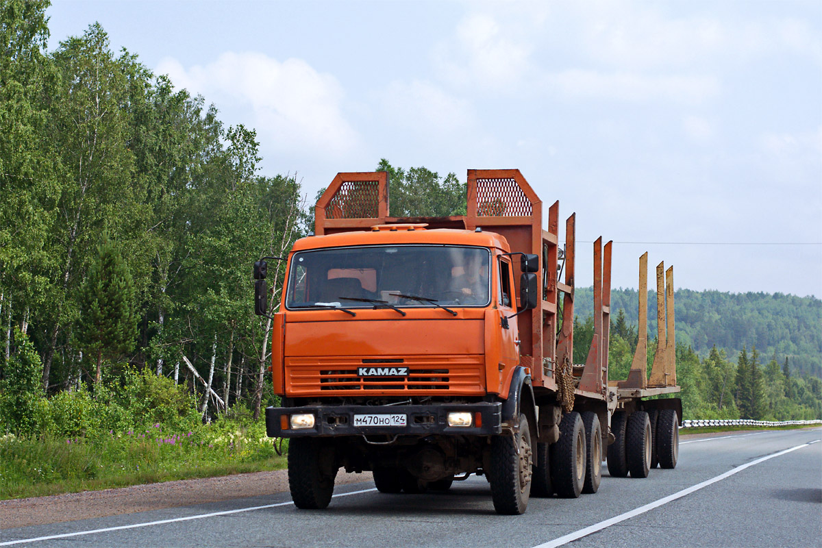 Красноярский край, № М 470 НО 124 — КамАЗ-53228-13 [53228N]