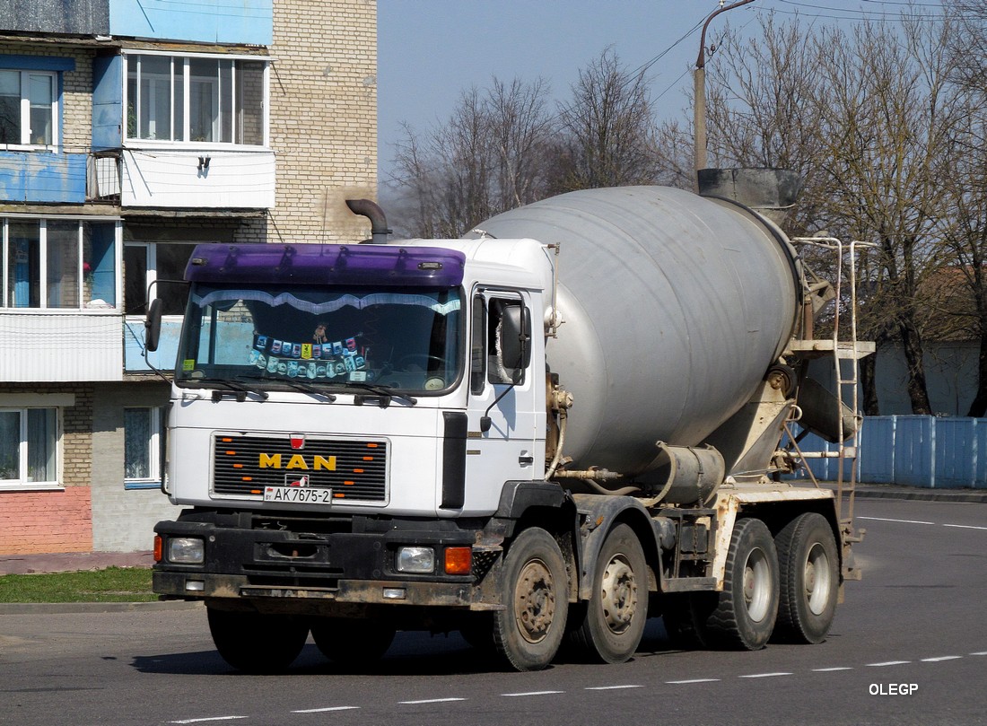 Витебская область, № АК 7675-2 — MAN F2000 (общая модель)