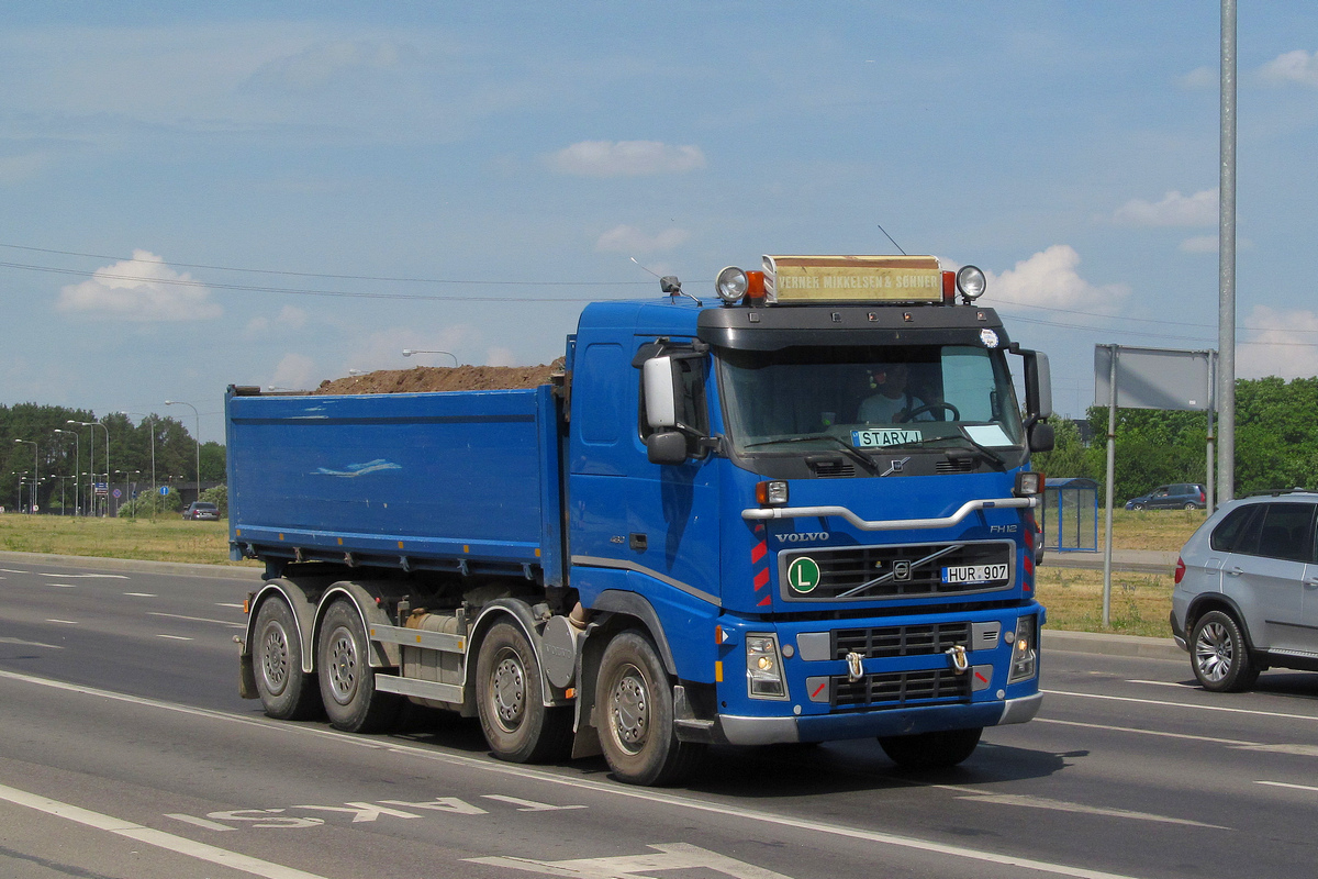 Литва, № HUR 907 — Volvo ('2002) FH12.460