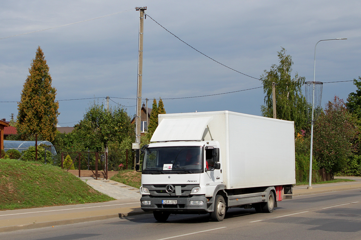 Литва, № JSA 078 — Mercedes-Benz Atego 1218