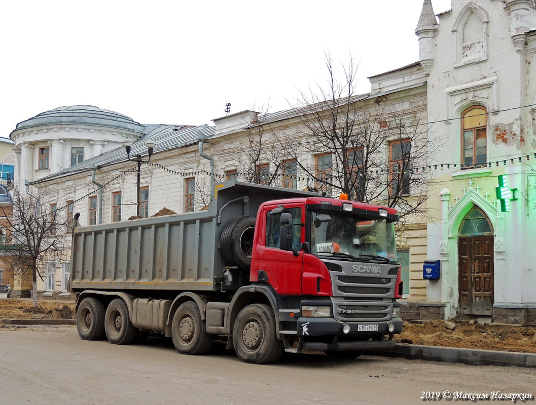 Рязанская область, № Е 877 РК 62 — Scania ('2011) P380