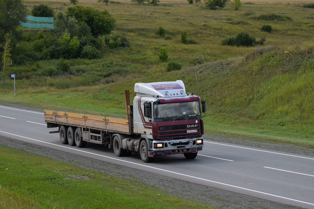 Новосибирская область, № В 040 ХН 154 — DAF 95 FT