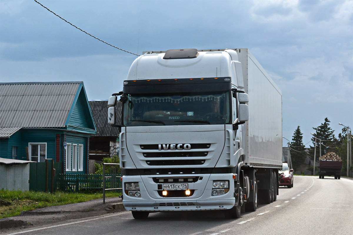 Кемеровская область, № Н 413 СХ 174 — IVECO Stralis ('2007)