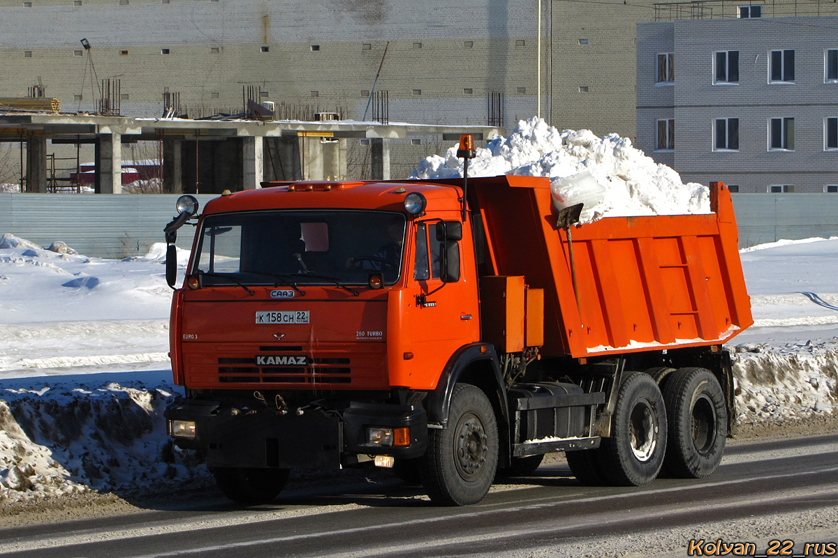 Алтайский край, № К 158 СН 22 — КамАЗ-65115-62