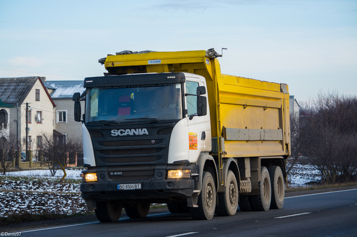 Тернопольская область, № ВО 8504 ВТ — Scania ('2013) G400