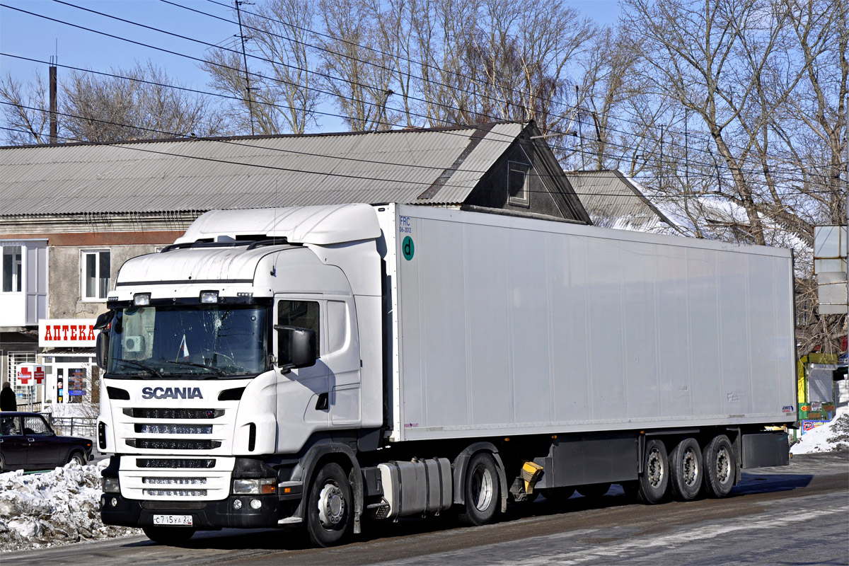 Алтайский край, № С 715 УА 22 — Scania ('2004) P420