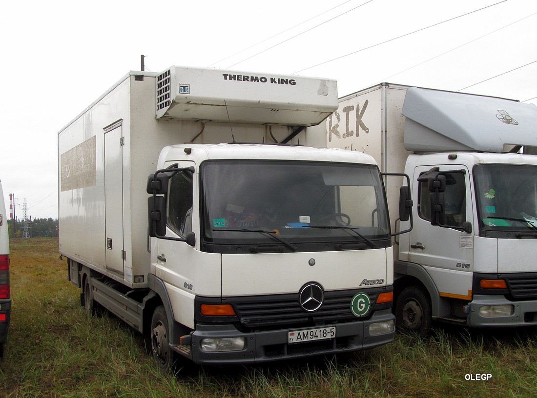 Минская область, № АМ 9418-5 — Mercedes-Benz Atego 818