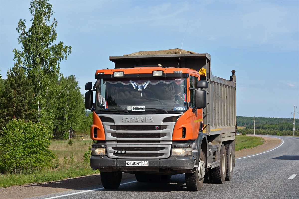 Красноярский край, № К 630 МТ 124 — Scania ('2011) P380