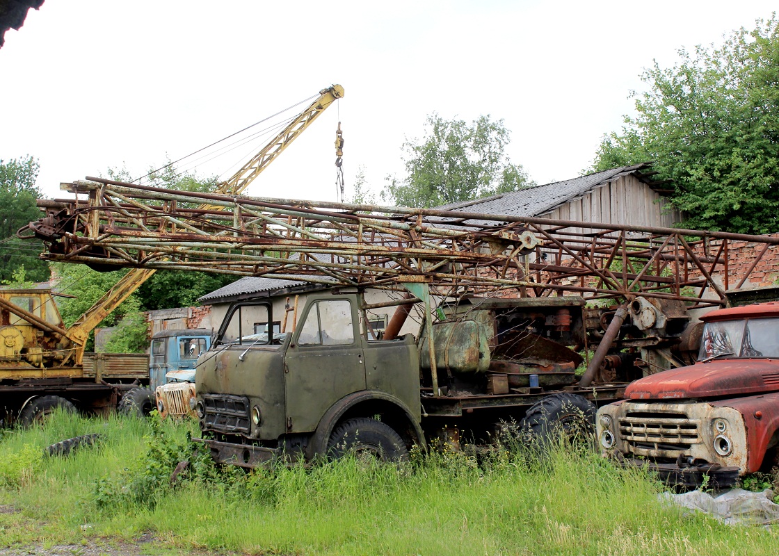 Псковская область, № (60) Б/Н 0017 — МАЗ-500 (общая модель); Псковская область — Автомобили без номеров