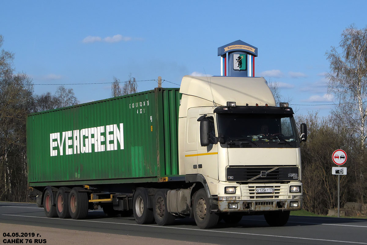 Санкт-Петербург, № О 135 ХТ 178 — Volvo ('1993) FH12.380