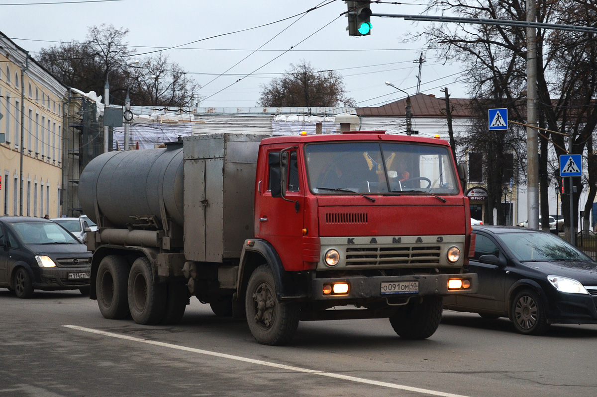 Калужская область, № О 091 ОМ 40 — КамАЗ-53213