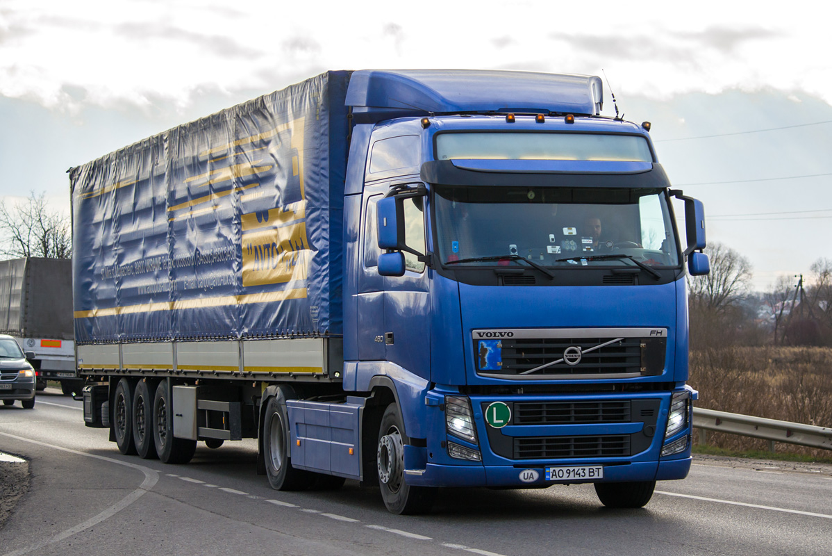 Закарпатская область, № АО 9143 ВТ — Volvo ('2008) FH.460