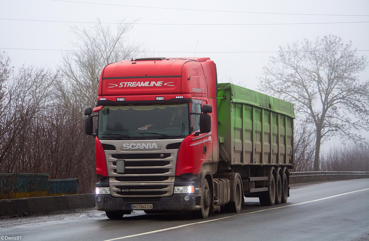 Тернопольская область, № ВО 5562 СА — Scania ('2013) R410