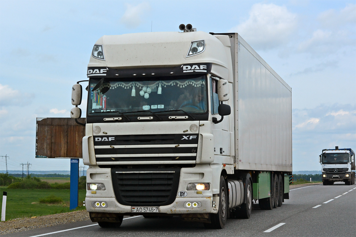 Минск, № АО 5746-7 — DAF XF105 FT