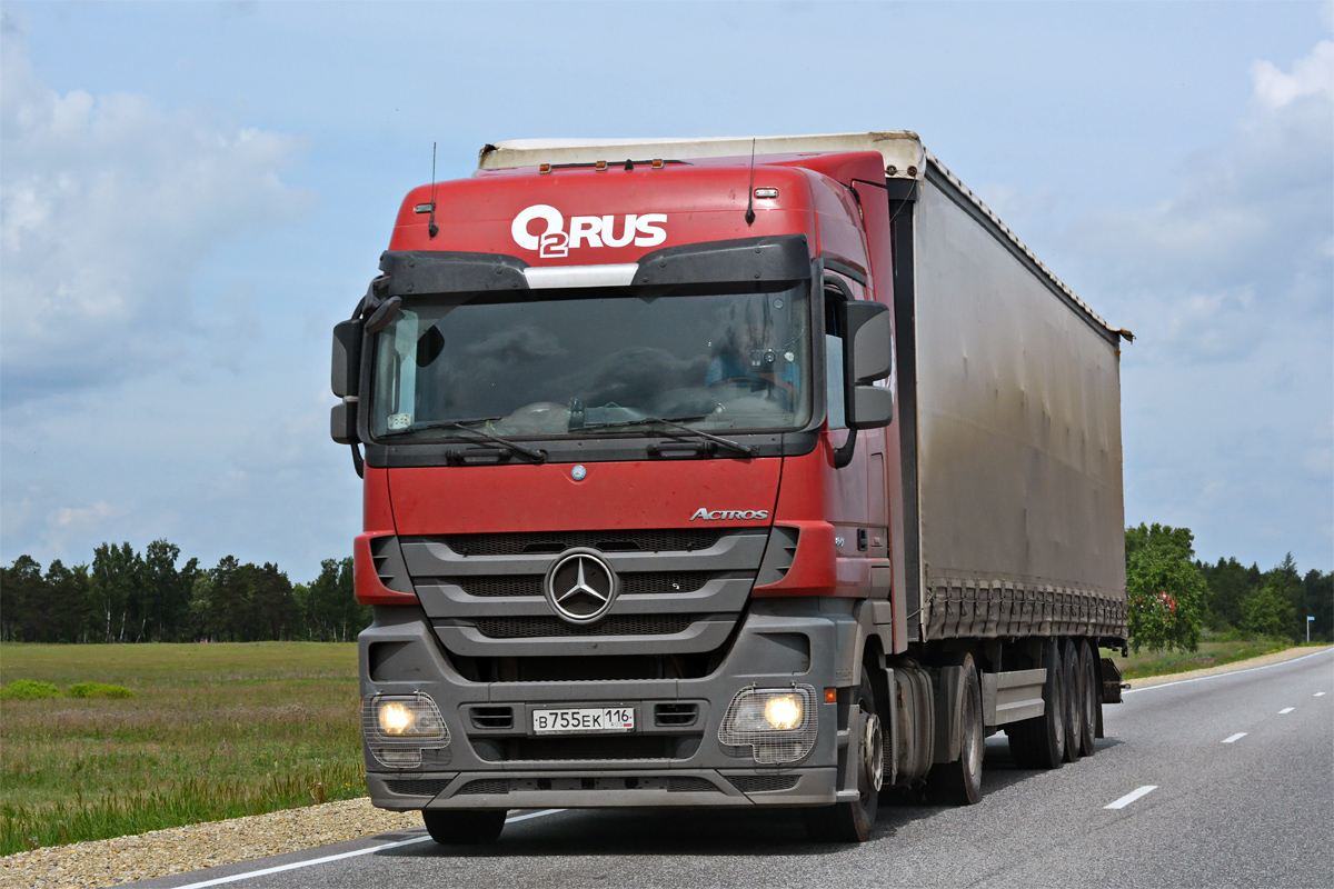 Татарстан, № В 755 ЕК 116 — Mercedes-Benz Actros '09 1841 [Z9M]