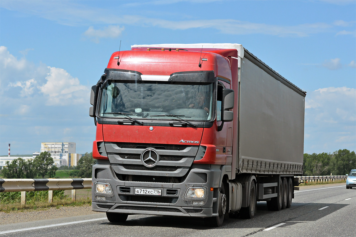 Татарстан, № А 712 ХС 716 — Mercedes-Benz Actros '09 1844 [Z9M]