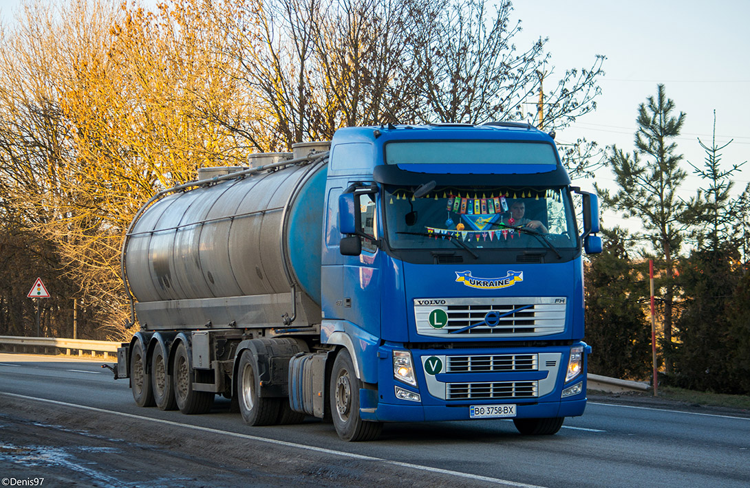 Тернопольская область, № ВО 3758 ВХ — Volvo ('2008) FH.460