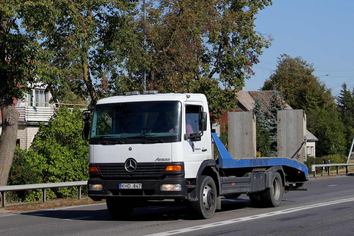 Литва, № KHD 847 — Mercedes-Benz Atego 1523