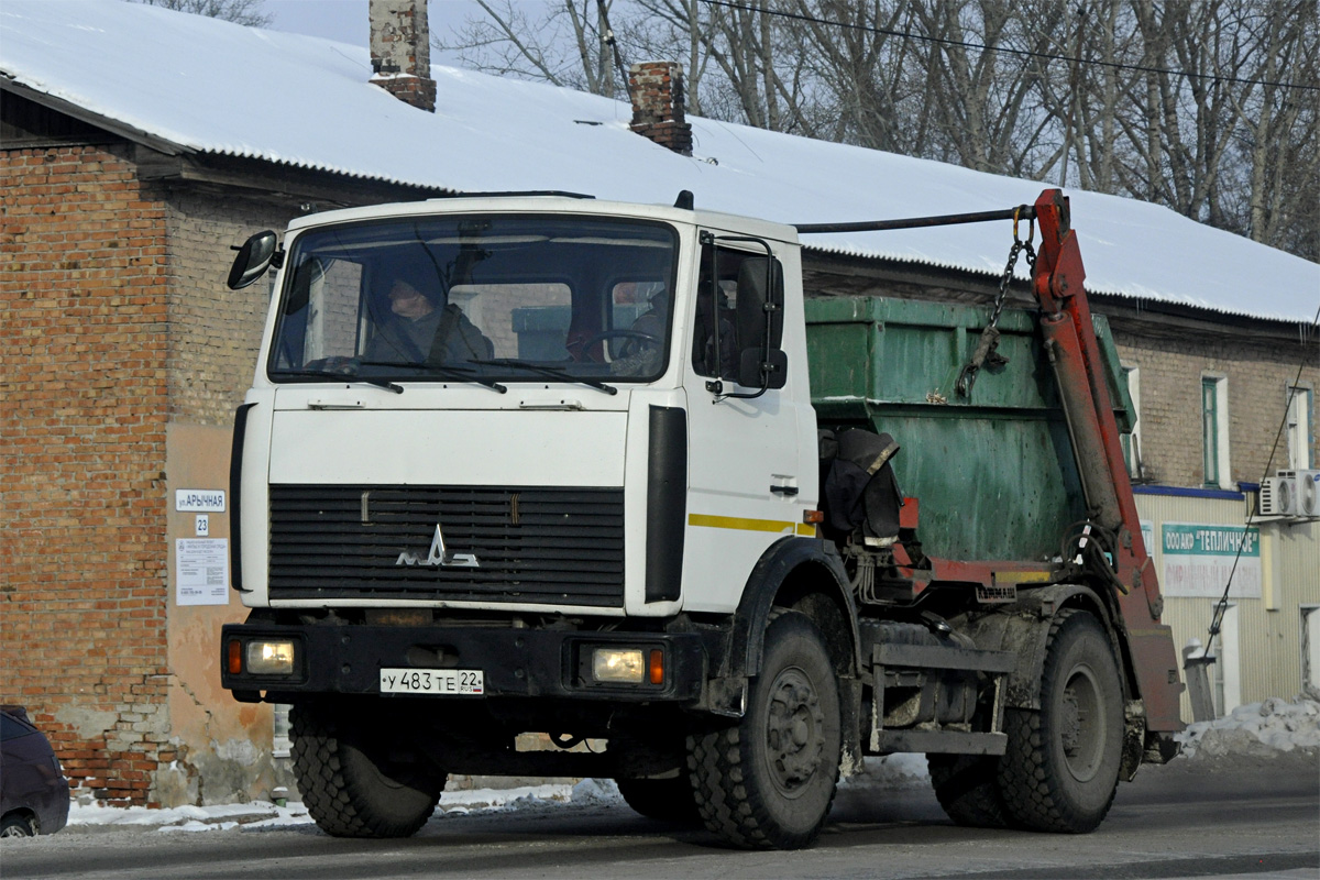 Алтайский край, № У 483 ТЕ 22 — МАЗ-5551A2