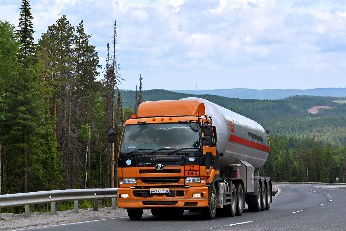 Иркутская область, № Р 417 АА 138 — Nissan Diesel (общая модель)