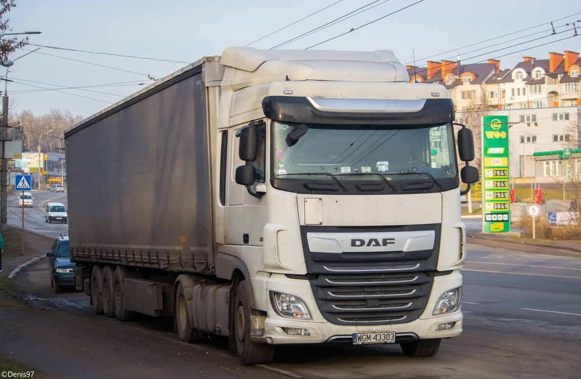 Польша, № WGM 43303 — DAF XF Euro6 FT