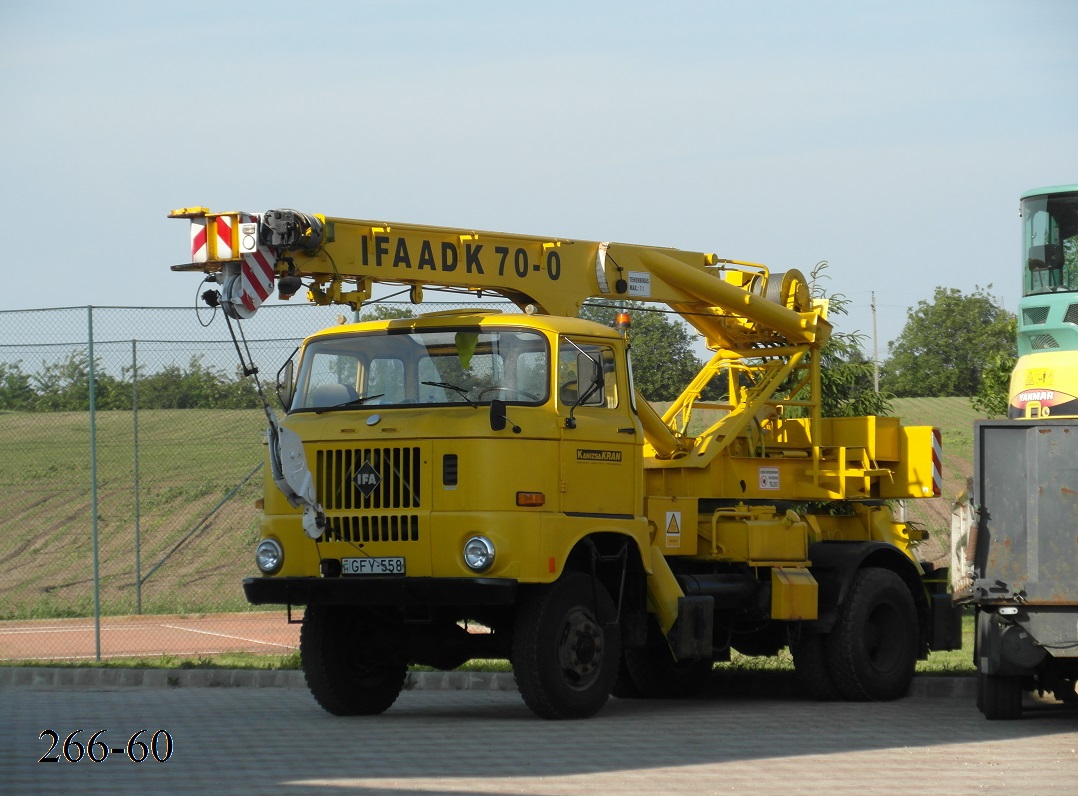 Венгрия, № GFY-558 — IFA W50LA (общая модель)