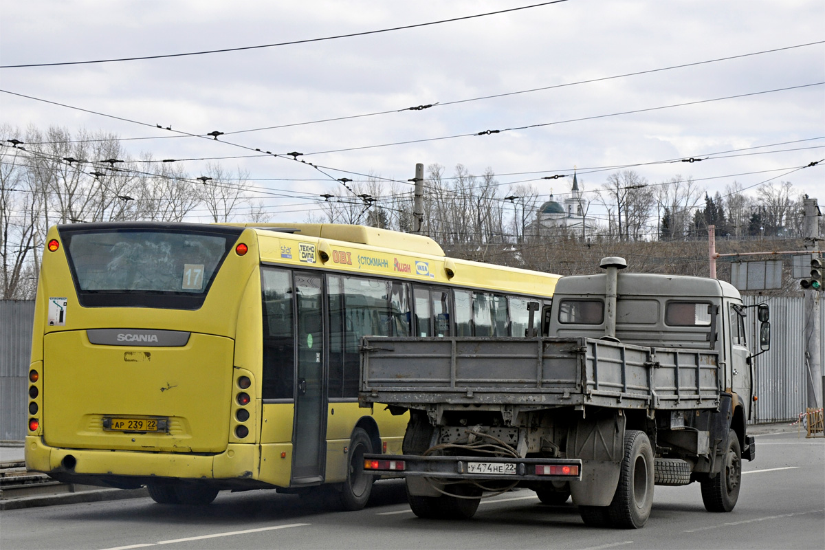 Алтайский край, № У 474 НЕ 22 — КамАЗ-43253-15 [43253R]