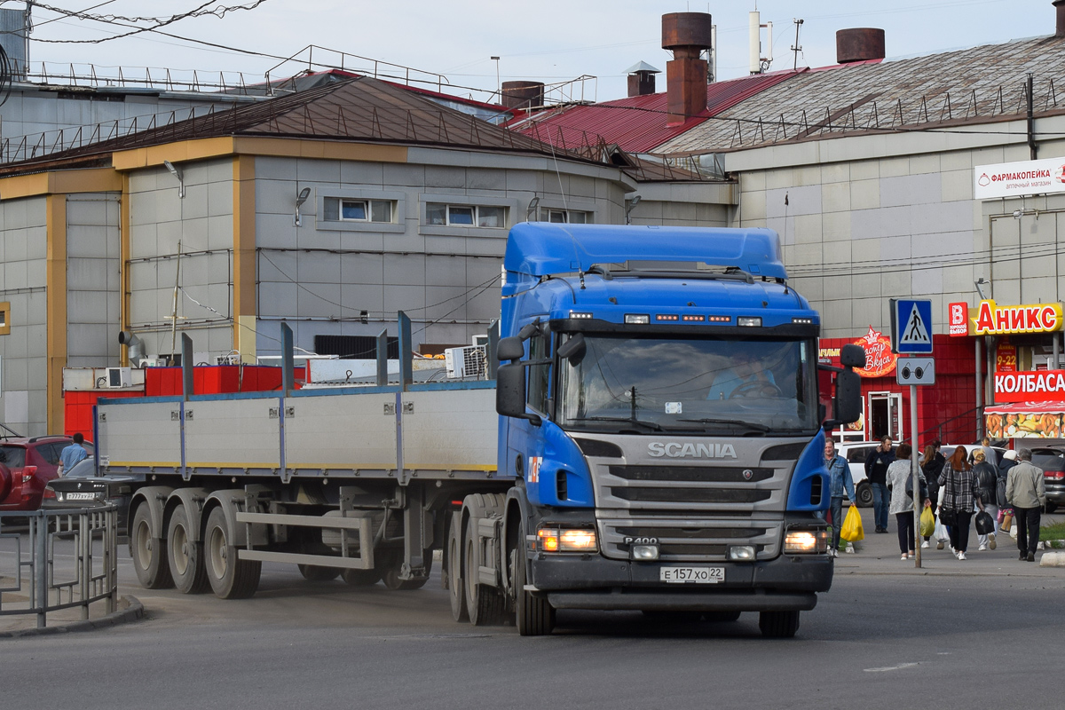 Алтайский край, № Е 157 ХО 22 — Scania ('2011) P400