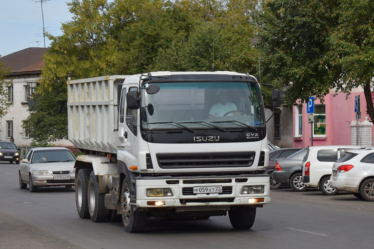 Алтайский край, № Р 059 ХТ 22 — Isuzu Giga CYZ