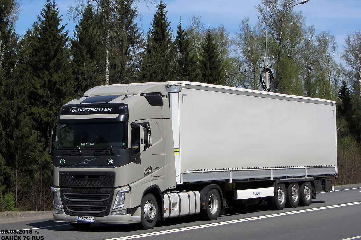 Болгария, № СВ 2772 ВМ — Volvo ('2012) FH.460