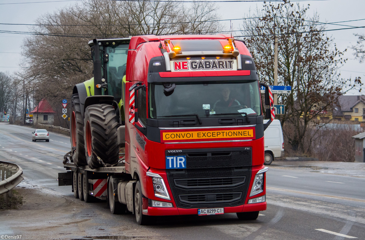 Волынская область, № АС 8299 СІ — Volvo ('2012) FH.500