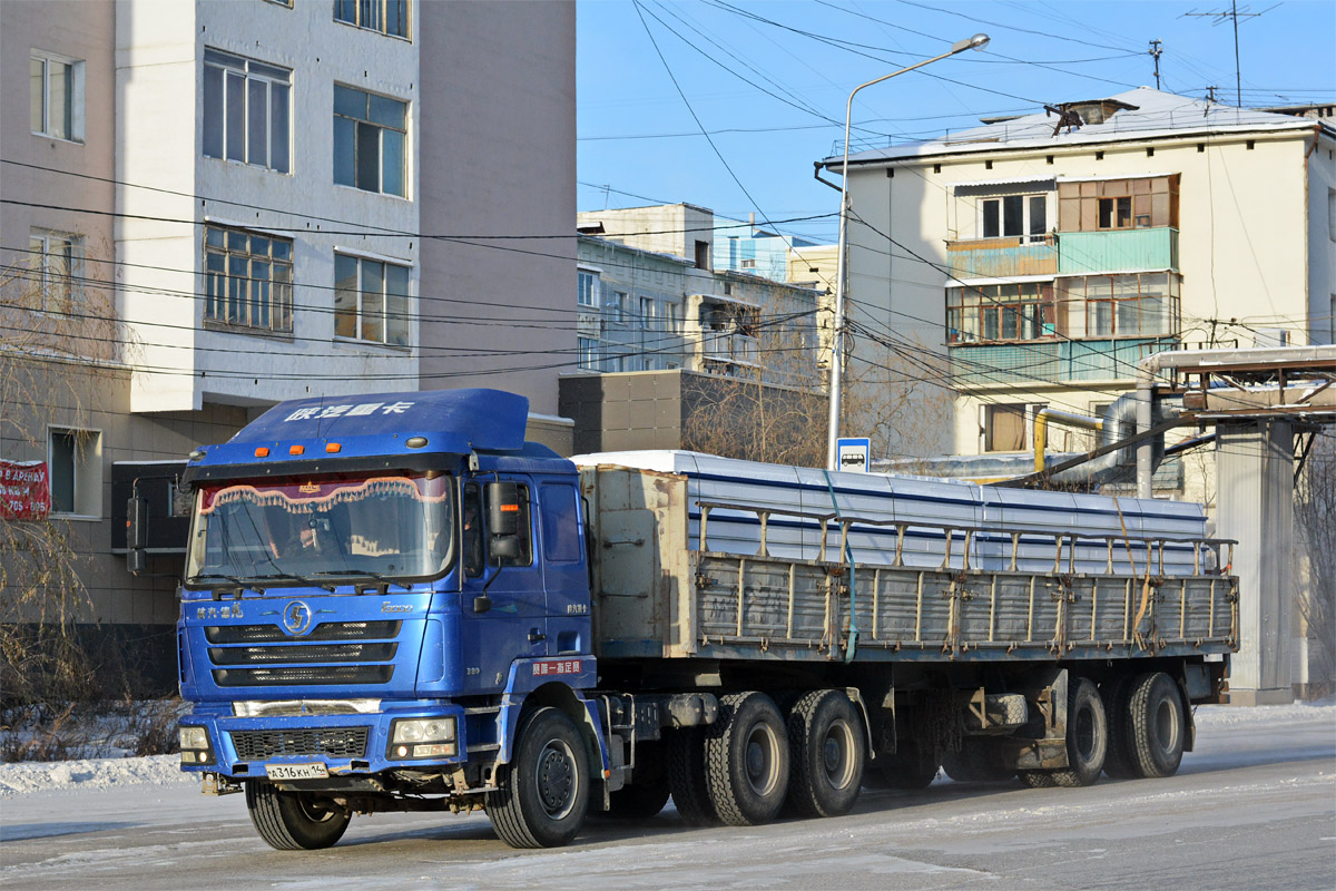 Саха (Якутия), № А 316 КН 14 — Shaanxi Shacman F3000 SX425x