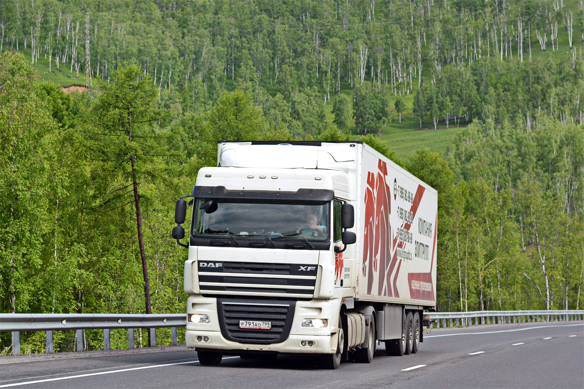 Москва, № Р 791 АО 799 — DAF XF105 FT