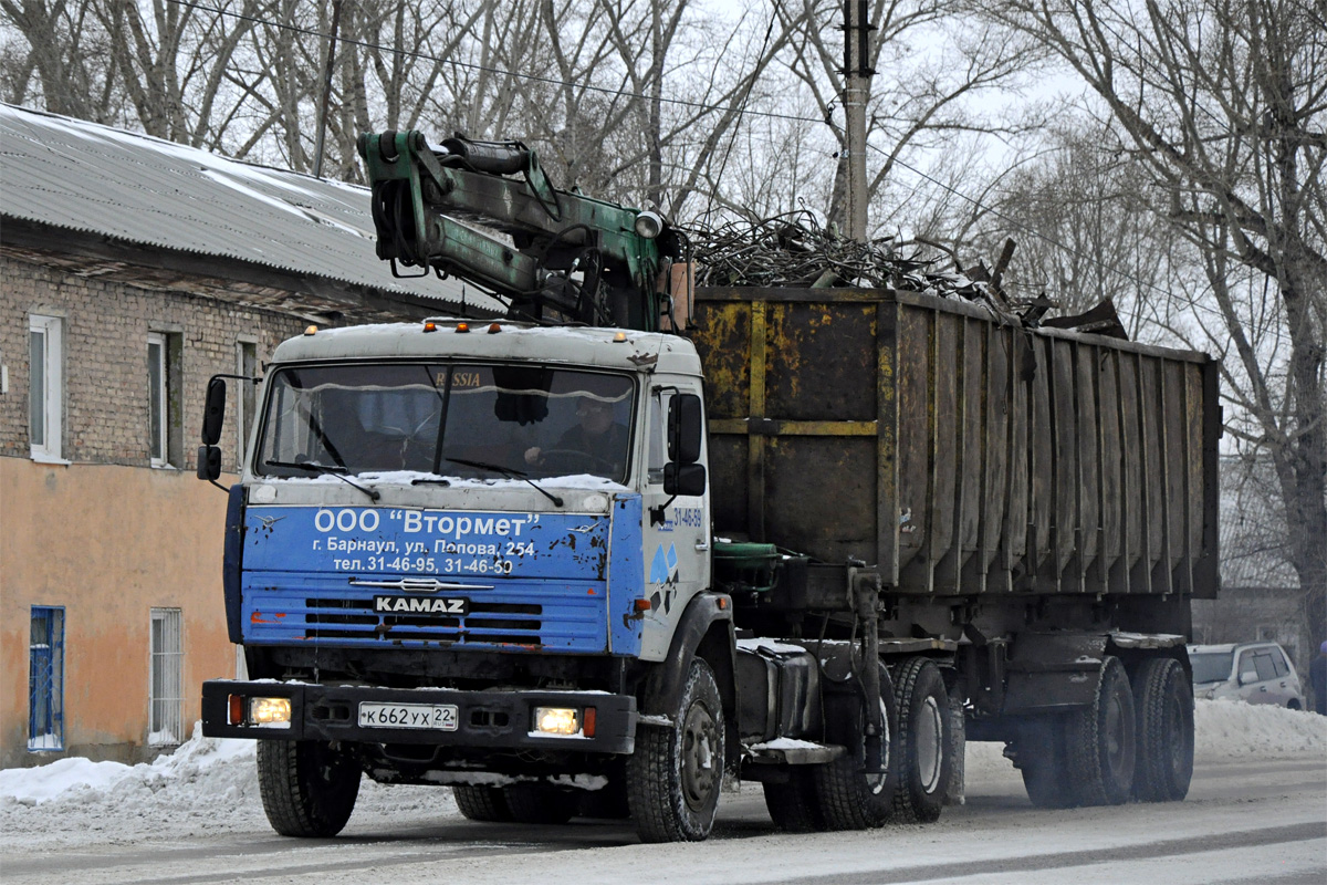 Алтайский край, № К 662 УХ 22 — КамАЗ-53205 [532050]